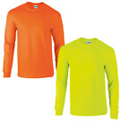 T-Paita Gildan 2400 pitkähihainen Hi-Vis