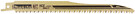 Puukkosahanterä 200x1,0mm HCS Super