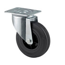 Kääntöpyörä 100mm nelikulmalaatta