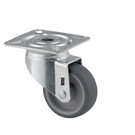 Kääntöpyörä 50mm nelikulmalaatta