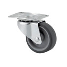 Kääntöpyörä 32mm nelikulmalaatta