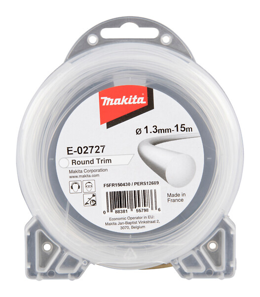 Mowing line round 1,3mm X 15m Makita E-02727