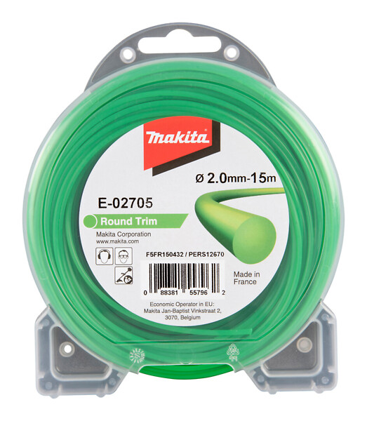 Siima pyöreä 2,0mm X 15m Makita E-02705