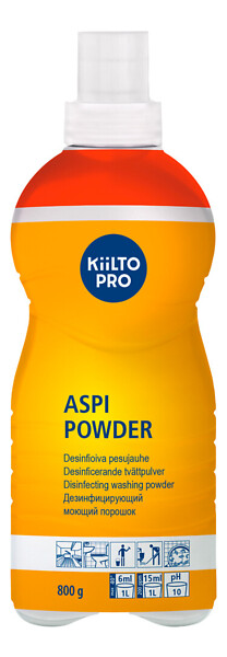 Kiilto Aspi Powder 800g 63230 disinfecting powder 6/box