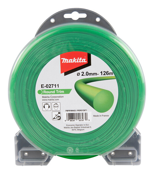 Siima pyöreä 2,0mm X 126m Makita E-02711