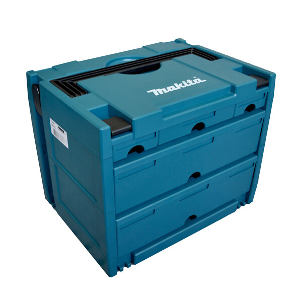 Makpac pientarvikelaatikosto koko 4 Makita P-84349, 5 lokeroa