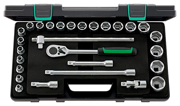 Stahlwille 52/22/6S hylsyavainsarja 1/2"  