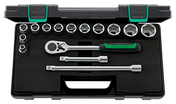 Stahlwille 52/12/3S hylsyavainsarja 1/2"  
