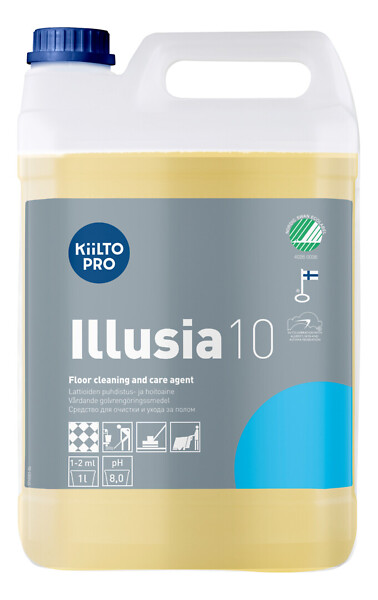 Kiilto Pro Illusia 10 5L 41087 puhdistus- ja hoitoaine 3/pak