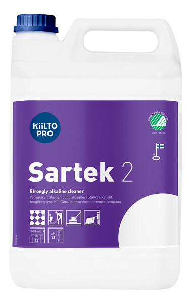 Kiilto Pro Sartek 2 1000L Strongly alkaline cleaner