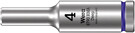 Hylsyavain 8790 HMA pitkä 1/4 4 mm