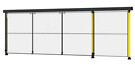 Liukuoven 3 x kiskot K:2000mm oikea
