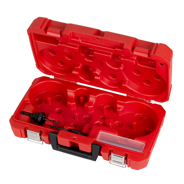 Laukku reikäsaha ja adapteri Milwaukee 4932430327