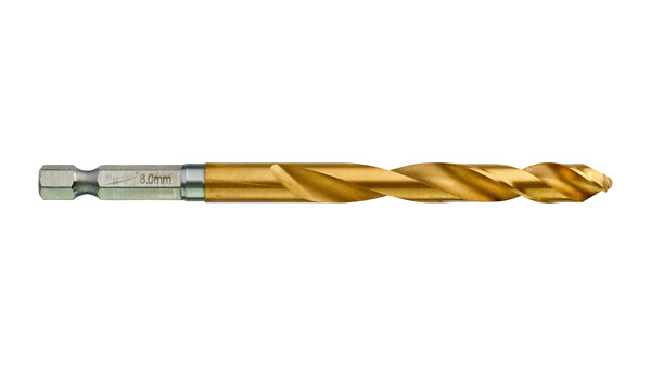 Metallipora HSSG TIN 8mm (5kpl) Milwaukee 4932478183