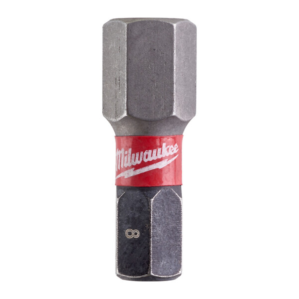 Terä SHOCKWAVE HEX8 X 25MM 2 kpl Milwaukee 4932430898