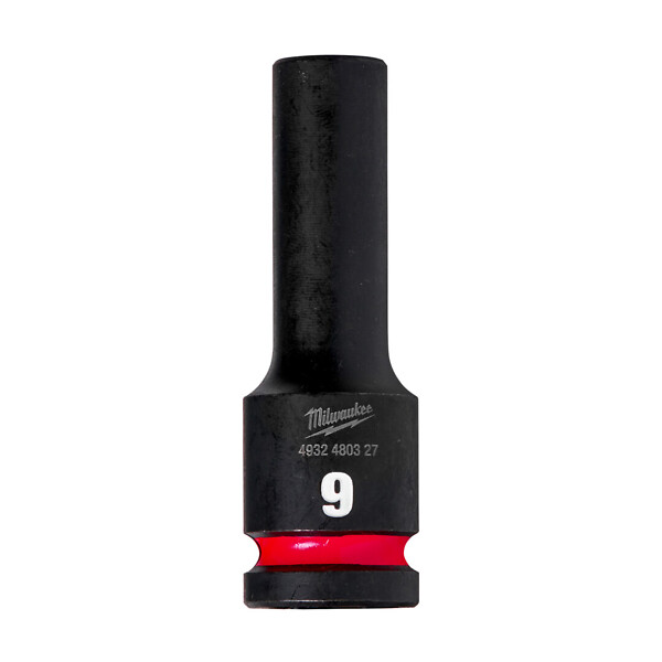 Voimahylsy 1/2'' SHW pitkä 9MM Milwaukee 4932480327