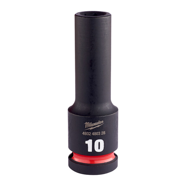 Voimahylsy 1/2'' SHW pitkä 10MM Milwaukee 4932480328