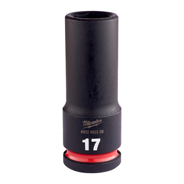 Voimahylsy 1/2'' SHW pitkä 17MM Milwaukee 4932480335