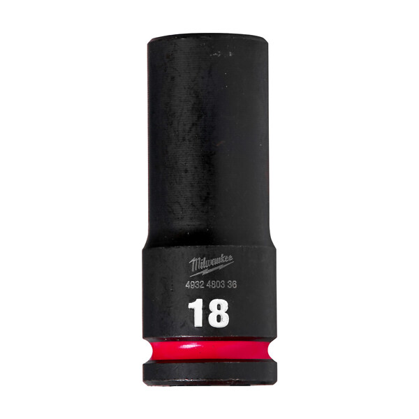 Voimahylsy 1/2'' SHW pitkä 18MM Milwaukee 4932480336