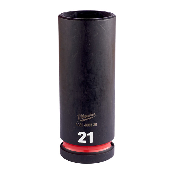 Voimahylsy 1/2'' SHW pitkä 21MM Milwaukee 4932480339