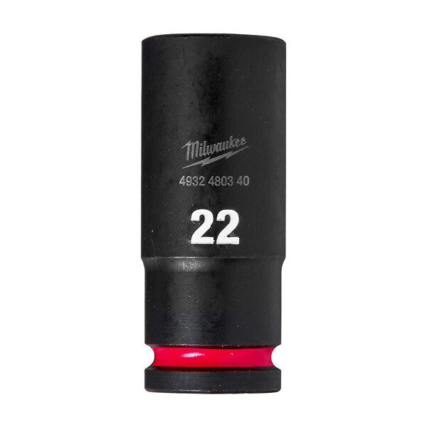 Voimahylsy 1/2'' SHW pitkä 22MM Milwaukee 4932480340
