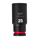 Voimahylsy 1/2&#039;&#039; SHW pitkä 25MM