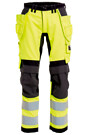 RT-housut Tranemo 6324 81 Stretch palosuojattu Hi-Vis