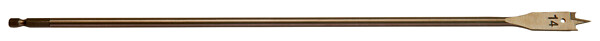 Puupora latta/litteä 14X400mm Milwaukee 4932352493