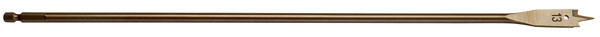 Puupora latta/litteä 13X400mm Milwaukee 4932352492