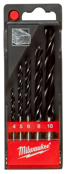 Puupora sarja 4-10mm 5kpl Milwaukee 4932352465
