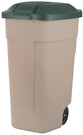 Jäteastia Curver 110L beige/vihreä