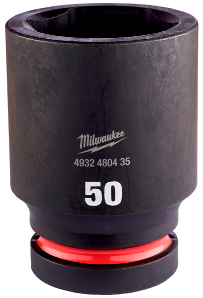 Voimahylsy 1'' SHW pitkä 50mm Milwaukee 4932480435