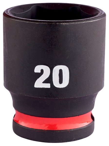 Voimahylsy 3/8'' SHW STD 20mm Milwaukee 4932480277