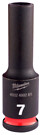 Voimahylsy 3/8&#039;&#039; SHW pitkä 7mm