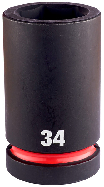 Voimahylsy 1'' SHW pitkä 34mm Milwaukee 4932480428