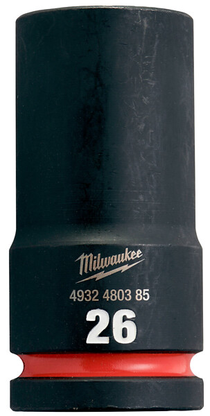 Voimahylsy 3/4'' SHW pitkä 26mm Milwaukee 4932480385