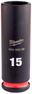 Voimahylsy 3/8&#039;&#039; SHW pitkä 15mm