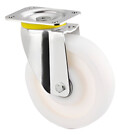 Swivel castor 150mm with plate