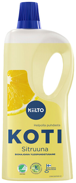 Kodinpuhdistaja biohajoava 1L 57991 Kodinpuhdistaja Sitruuna