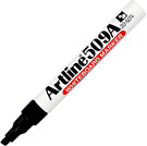 Artline 509A valkotaulutussi musta