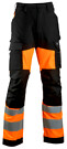 Turva stretch housut Dimex 6168R Hi-Vis