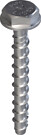 Conc. Screw S-CSA HEX 6x60/15/5 A4