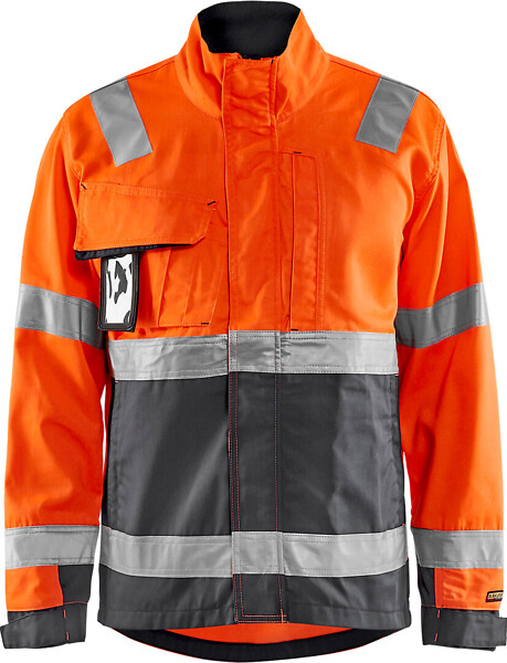 Takki BLÅKLÄDER Hi-Vis 4064 L 406418115396 L Hi-Vis orans./harmaa