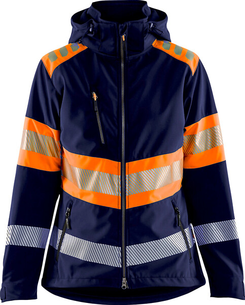 Softs.takki BLÅKLÄDER HVis 4404 XL 440425138953 XL M.Sin/HVis oranssi