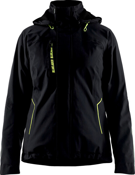Talvitakki BLÅKLÄDER STR 4408 3XL 440819179933 XXXL Musta/HVis kelt.