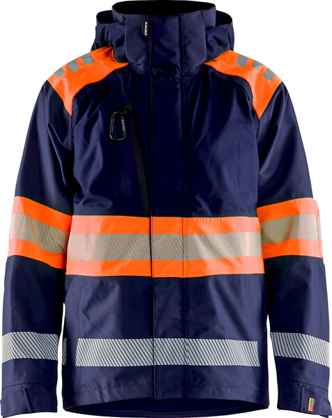 Kuoritakki BLÅKLÄDER Hi-Vis 4420 S 442019778953 S M.Sin/HVis oranssi
