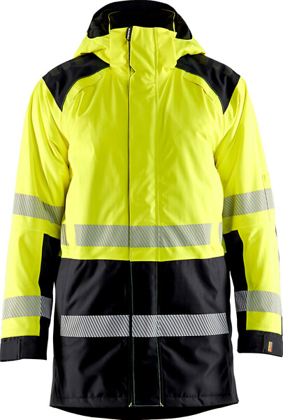 Talviparka BLÅKLÄDER HVis 4457 4XL 445719873399 4XL HVis kelt./Musta