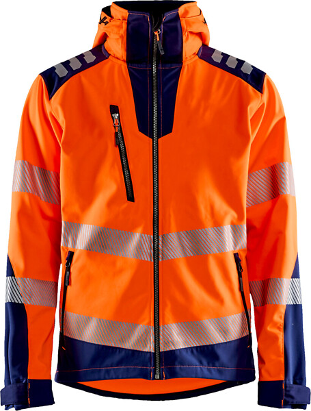 Softs.takki BLÅKLÄDER HVis 4491 XL 449125135389 XL HVis oranssi/M.Sin