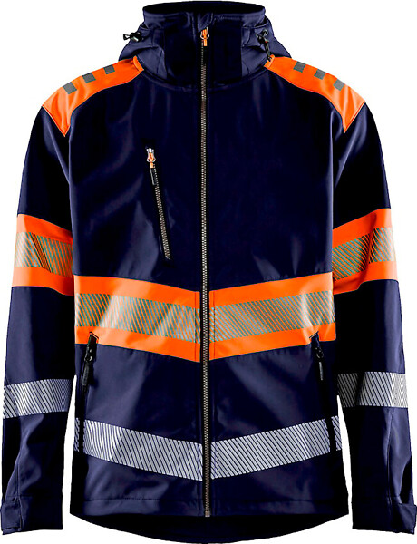 Softs.takki BLÅKLÄDER HVis 4494 L 449425138953 L M.Sin/HVis oranssi