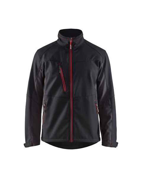 Softshelltakki BLÅKLÄDER 4950 L 495025169956 L Musta/Punainen
